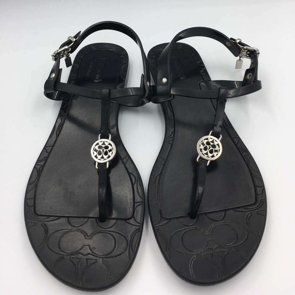 Coach Natalee Jelly Thong Sandals